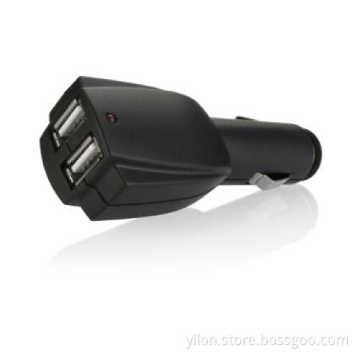 Dual USB Car Charger with Different Colors